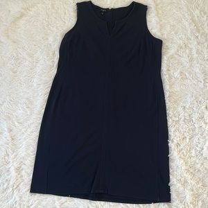 Plus Navy Blue Talbots Dress